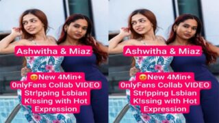 OnlyFans Ashwitha Miaz – Lesbian Strip Hard Fuck MMS