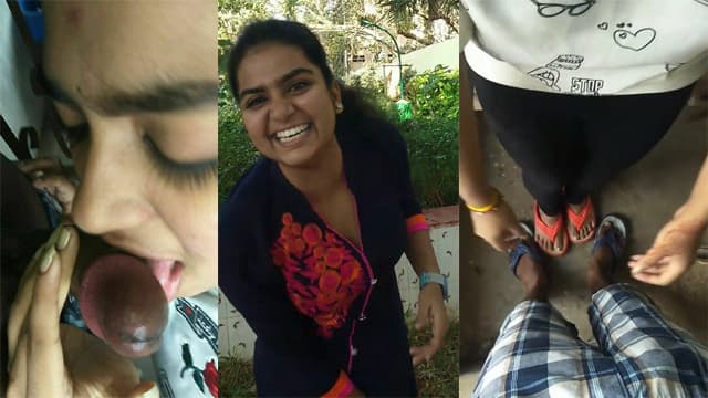 Desi Girl Priya – Stairs BJ Loud MMS