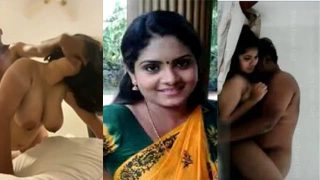 Tamil Rich Aunty Fucked By Two Lover