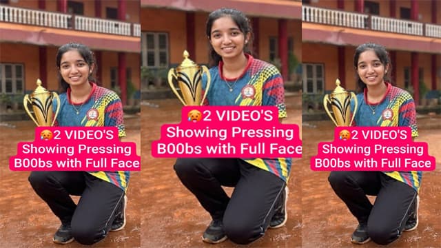 Champion Girl Latest Viral Showing Pressing with Full Face