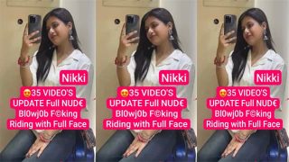 Niharika Aka Nikki Hard Blowjob Doggy Riding Viral MMS