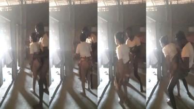 Doughter Nude & Dad Fuck Secretry in Home HD