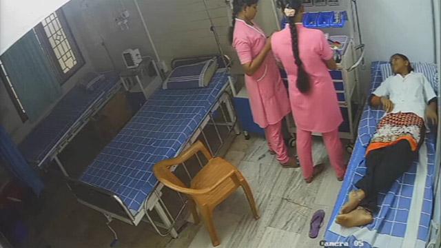Desi Tamil Nurse Sexy Ass Clinic Hard Leak