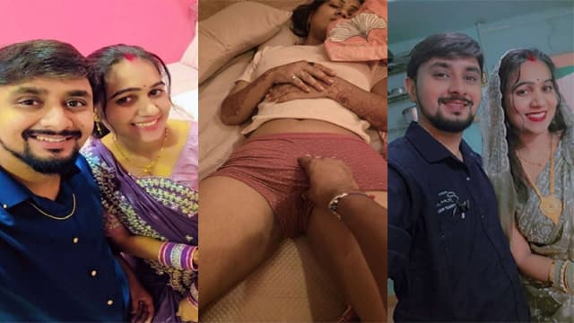Beautiful Newly Wed Bhabi Hard Doggy Fucking Video