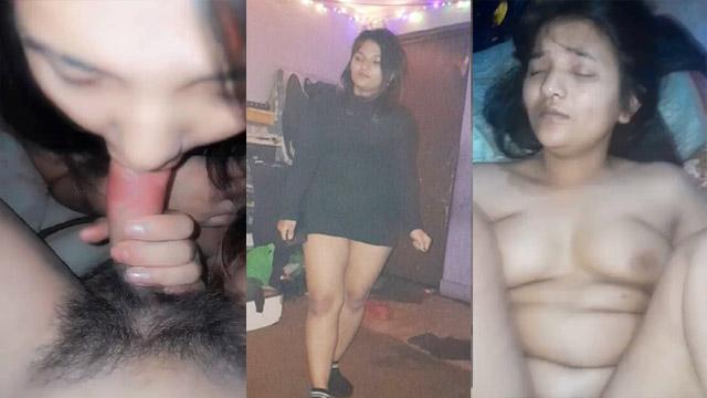 Nepali GF Deep Blowjob Naked Body MMS Leak