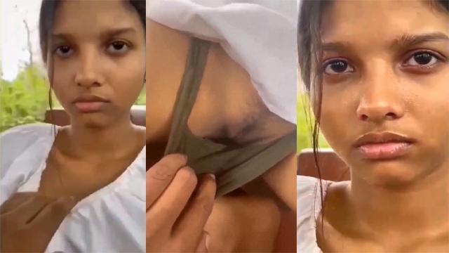School Girl Rubbing Pussy Outdoor By Friend